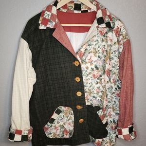 Homemade cotton flannel jacket